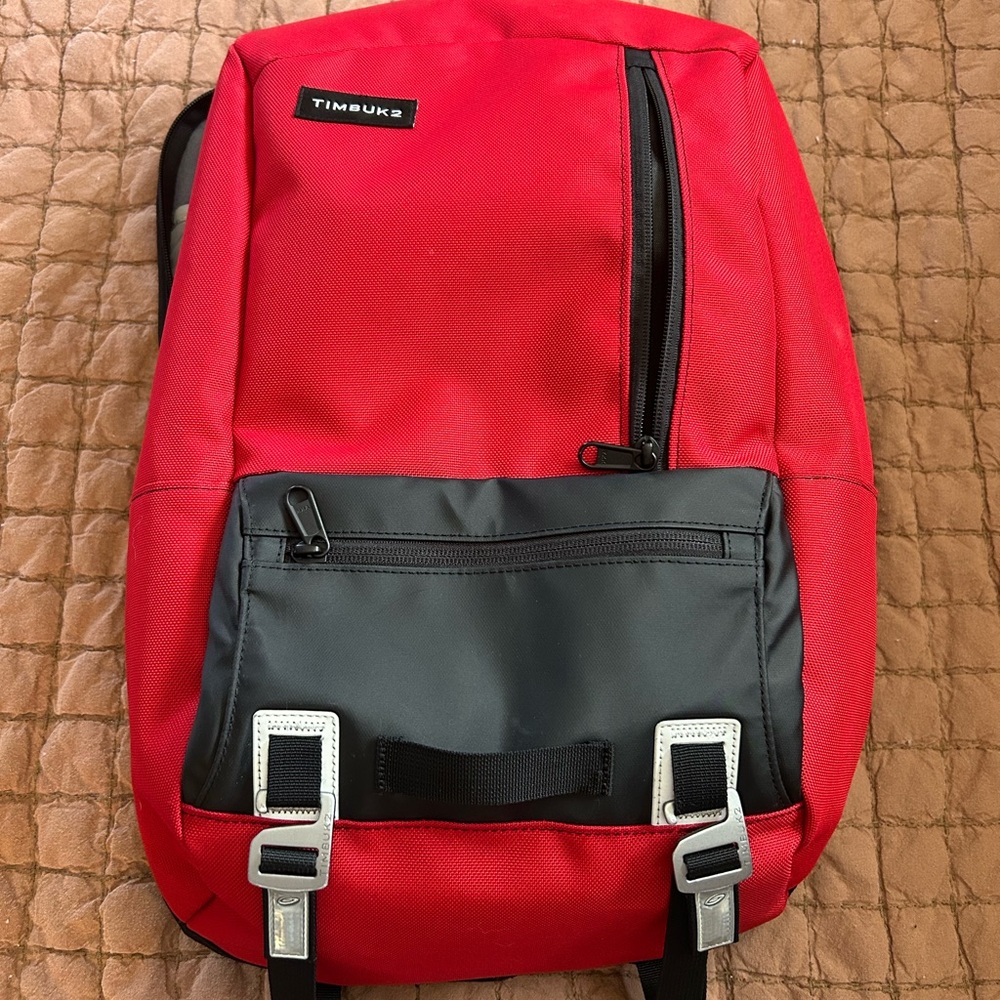 Timbuk2 Red and Black Alcatraz Backpack - Picture 7 of 8